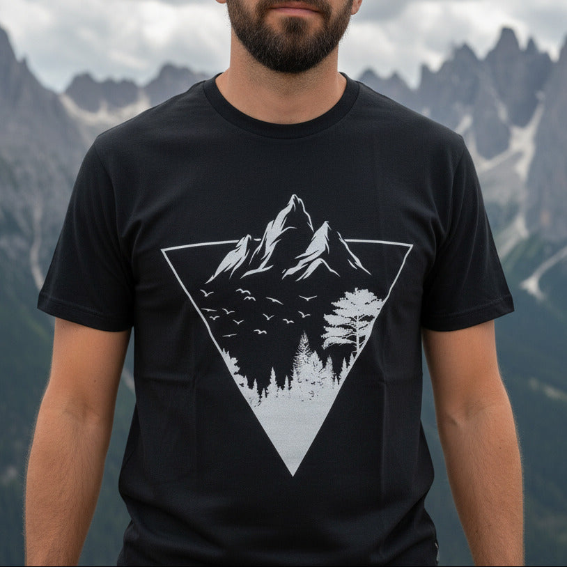 Mountain Triangle - Unisex Premium Organic T-Shirt