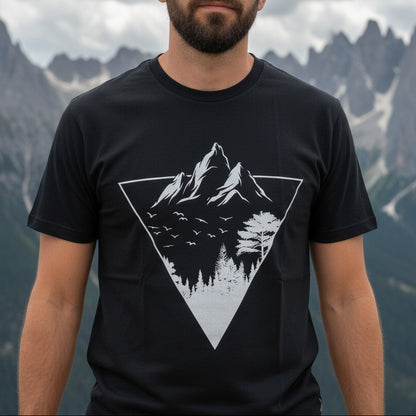 Mountain Triangle - Unisex Premium Organic T-Shirt