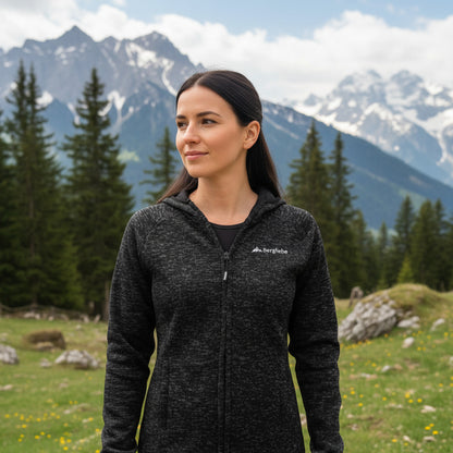 Bergliebe® Damen Knitfleece Jacke - Bergliebe Store