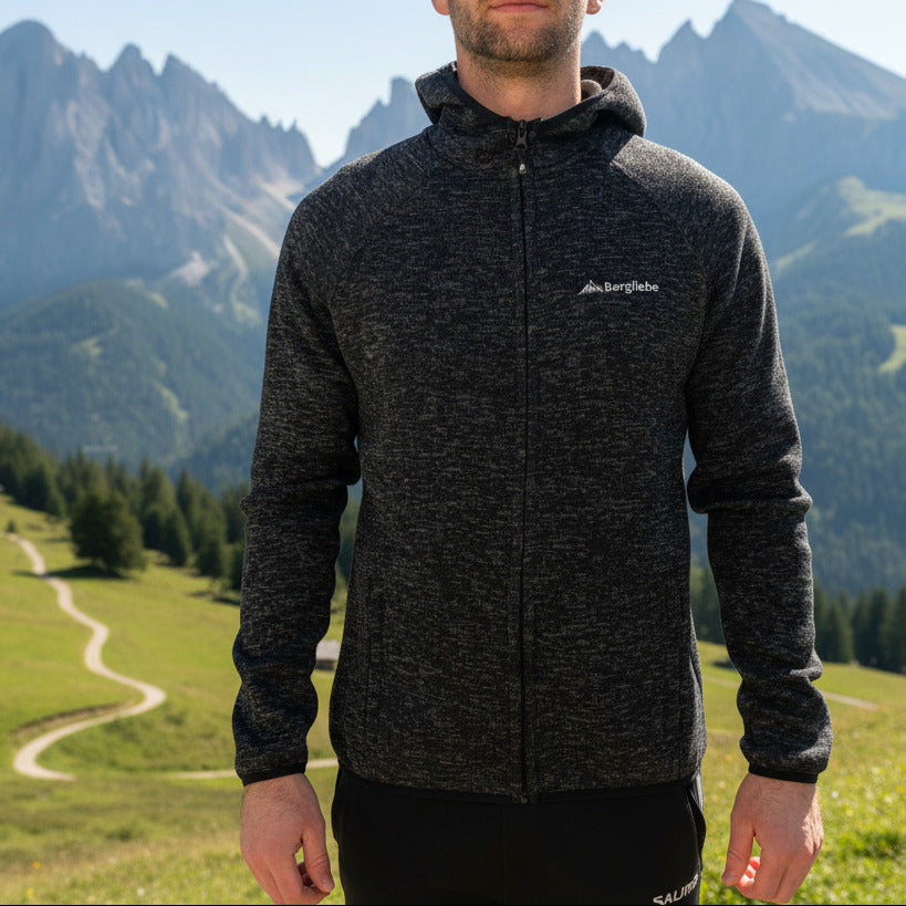 Bergliebe® Herren Knitfleece Jacke - Bergliebe Store