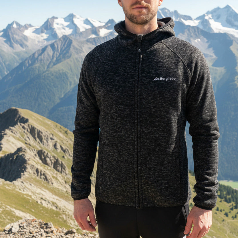 Bergliebe® Herren Knitfleece Jacke - Bergliebe Store