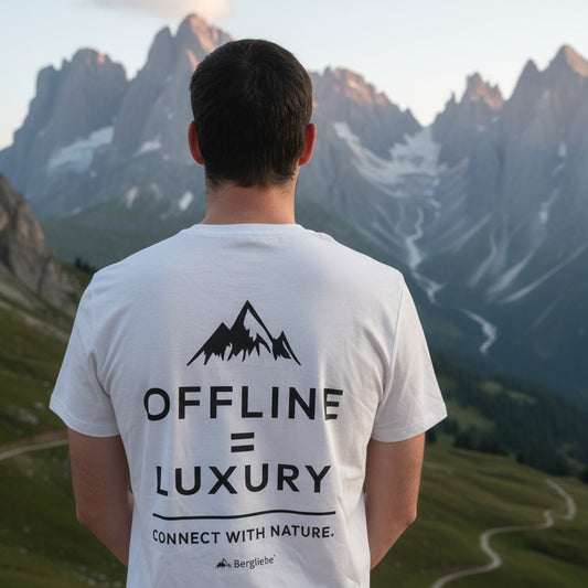 Bergliebe® OFFLINE Unisex Premium Organic T-Shirt - Bergliebe Store