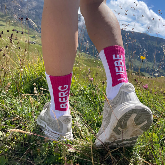 Bergliebe® Damen Socken - Magenta - Bergliebe Store