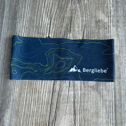 Bergliebe® Stirnband Elevation Navy