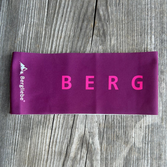 Bergliebe® Stirnband Performance Burgundy