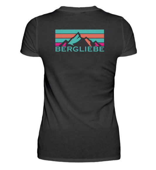 Bergliebe ON TOP Backprint - Damen Premium T-Shirt - Bergliebe Store
