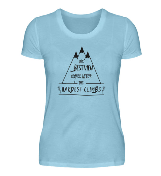 Best View - Damen Premium T-Shirt - Bergliebe Store