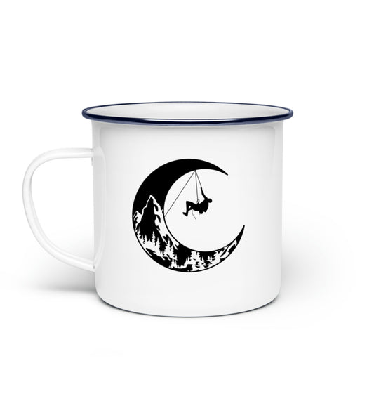 Climbing Emaille Tasse - Bergliebe Store
