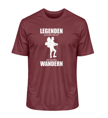 Legenden altern nicht - Unisex Premium Organic T-Shirt - Bergliebe Store