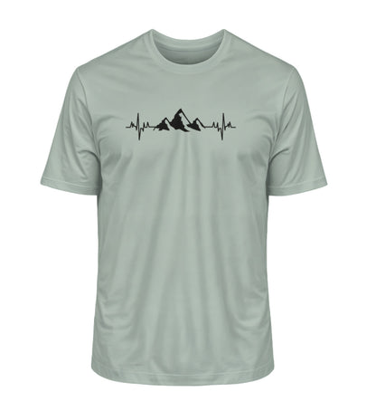 Berg Herzschlag - Unisex Premium Organic T-Shirt - Bergliebe Store