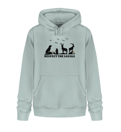 Respect the locals - Unisex Premium Organic Hoodie - Bergliebe Store