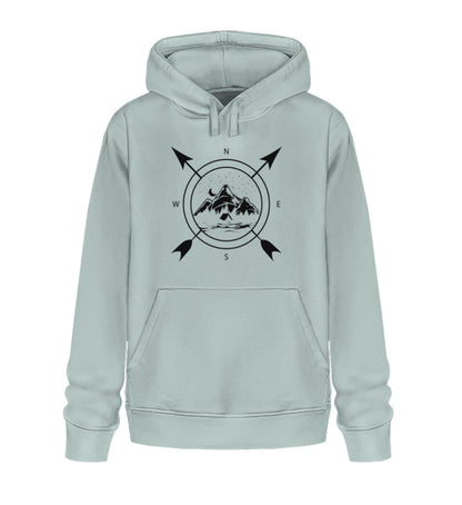 Kompass - Unisex Premium Organic Hoodie - Bergliebe Store
