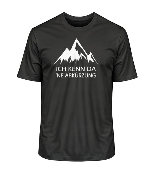 Ich kenn da ne Abkürzung - Unisex Premium Organic T-Shirt - Bergliebe Store