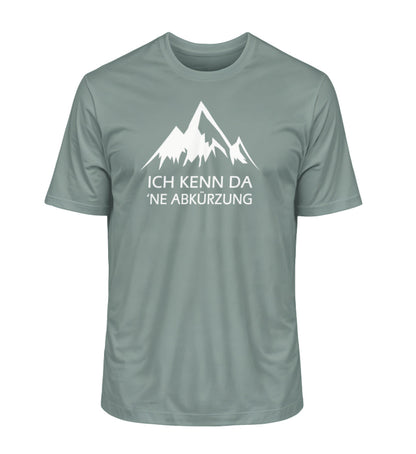 Ich kenn da ne Abkürzung - Unisex Premium Organic T-Shirt - Bergliebe Store