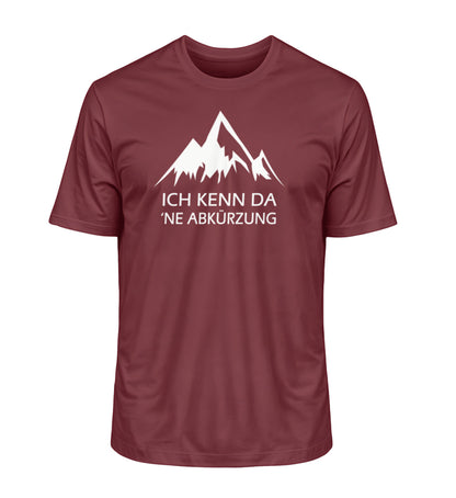 Ich kenn da ne Abkürzung - Unisex Premium Organic T-Shirt - Bergliebe Store