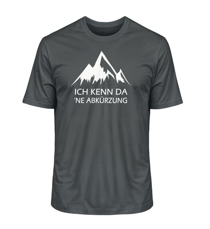 Ich kenn da ne Abkürzung - Unisex Premium Organic T-Shirt - Bergliebe Store