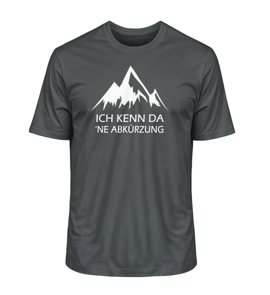Ich kenn da ne Abkürzung - Unisex Premium Organic T-Shirt - Bergliebe Store