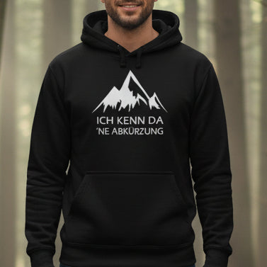 Ich kenn da ne Abkürzung - Unisex Premium Organic Hoodie