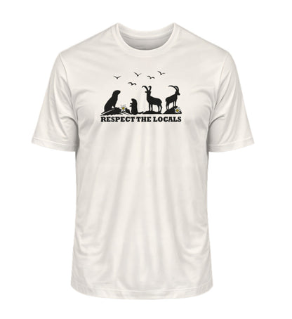 Respect the Locals - Unisex Premium Organic T-Shirt - Bergliebe Store