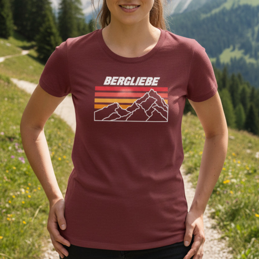 Bergliebe - Damen Premium T-Shirt