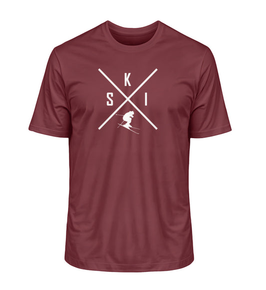 SKI - Unisex Premium Organic T-Shirt - Bergliebe Store