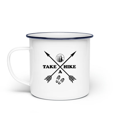 Take A Hike Emaille Tasse - Bergliebe Store