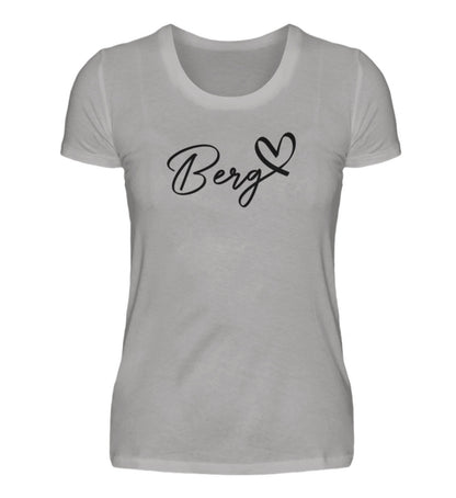 Berg Herz - Damen Premium T-Shirt - Bergliebe Store