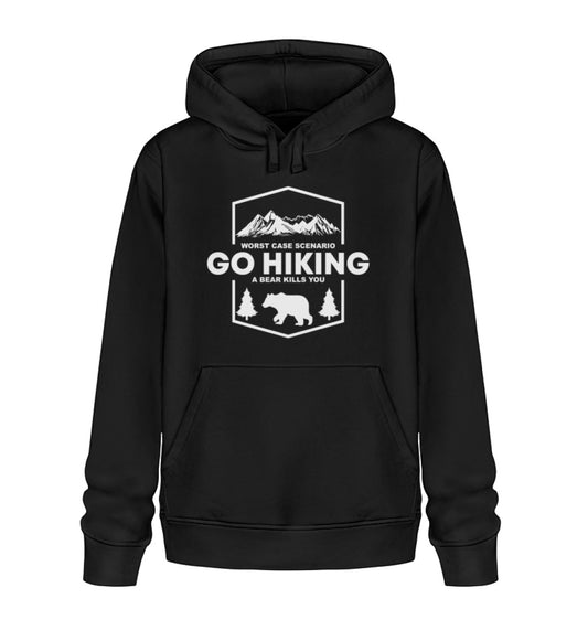 Go Hiking - Unisex Premium Organic Hoodie - Bergliebe Store