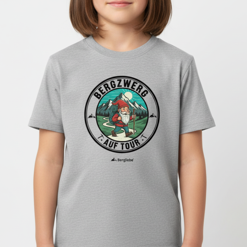 Bergliebe® Bergzwerg Kinder T-Shirt - Bergliebe Store