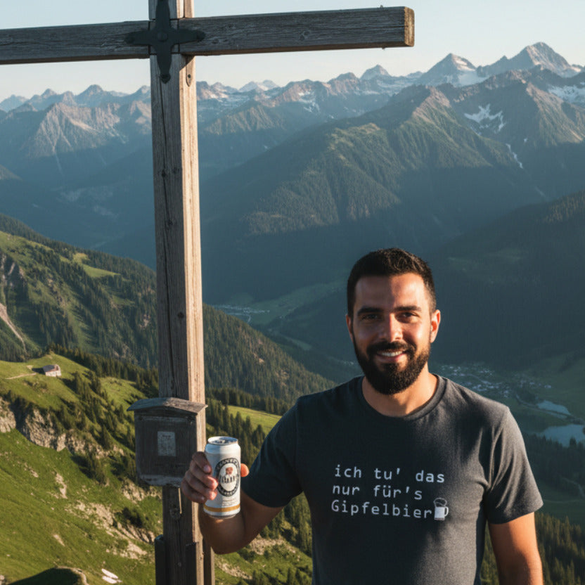 Gipfelbier - Unisex Premium Organic T-Shirt