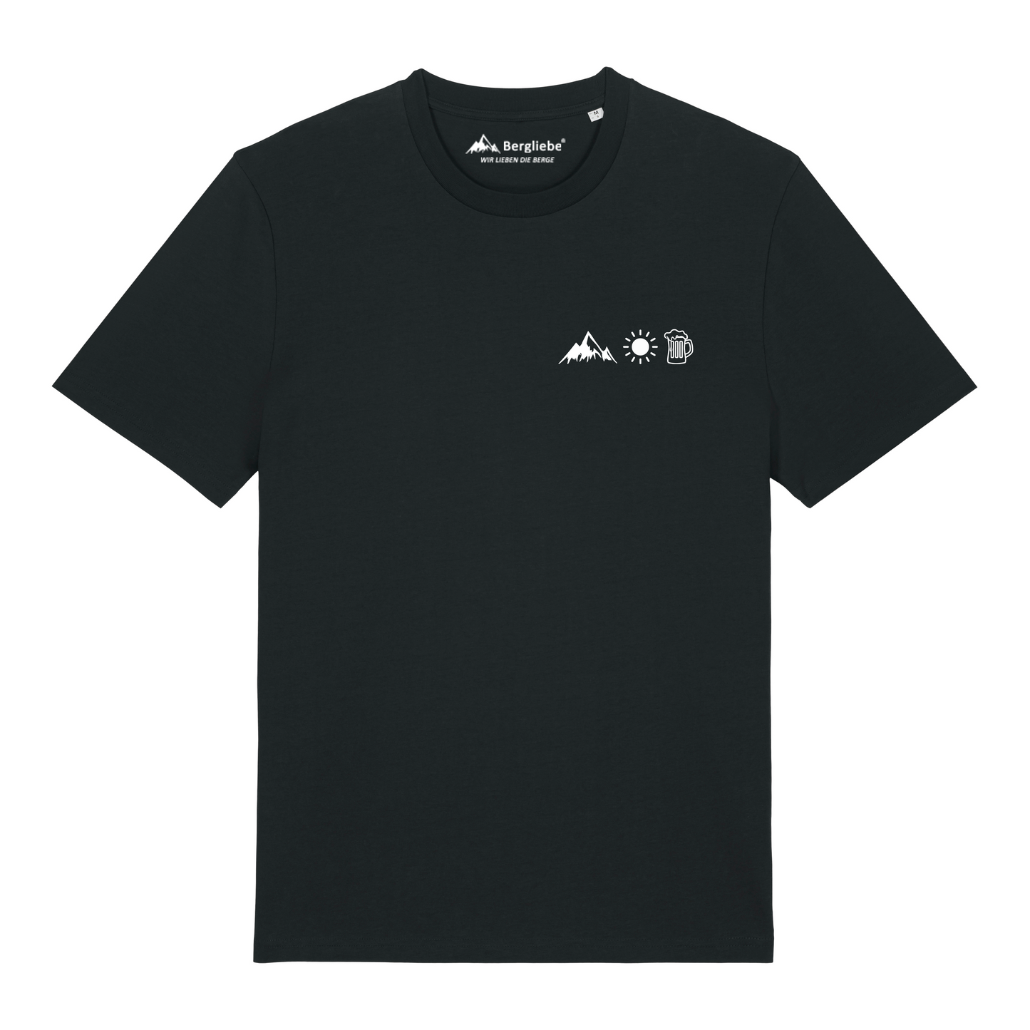 Bergliebe® Berg Sonne Bier Unisex Premium Organic T-Shirt - Bergliebe Store