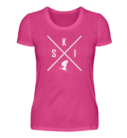 SKI - Damen Premium T-Shirt - Bergliebe Store