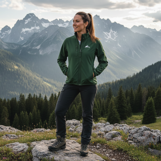 Bergliebe® Damen Softshell Jacke