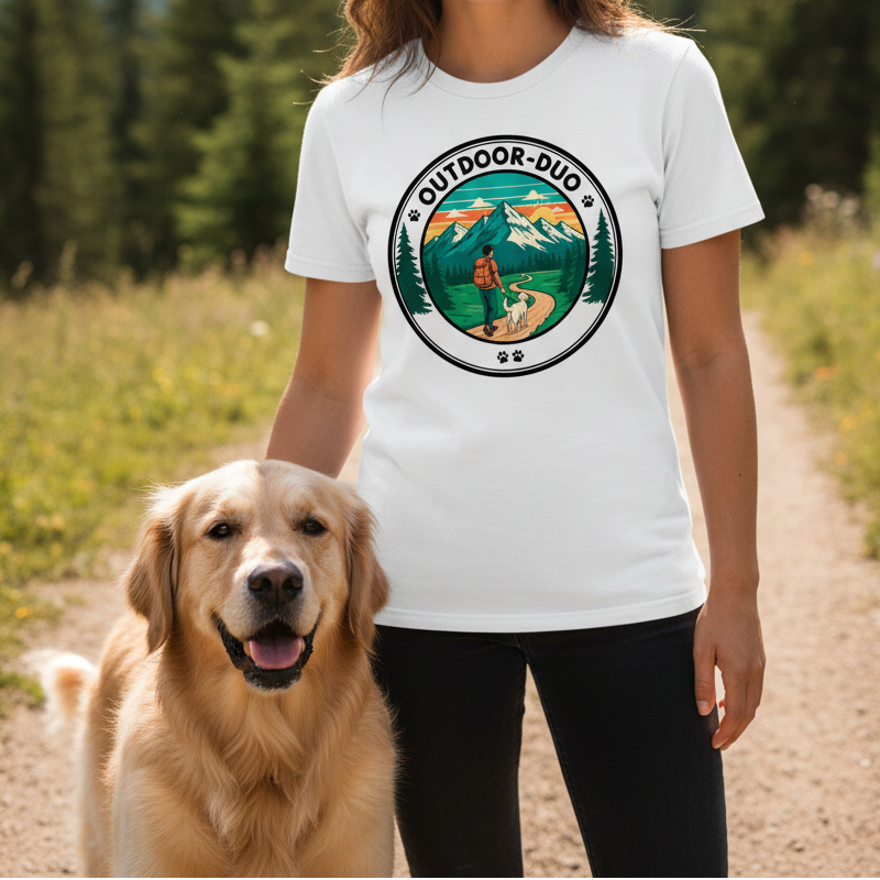 Bergliebe® Outdoor Duo Unisex Premium Organic T-Shirt - Bergliebe Store