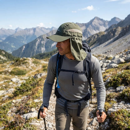 Bergliebe® Sahara Cap mit Nackenschutz