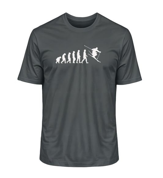 Ski Evolution - Unisex Premium Organic T-Shirt - Bergliebe Store