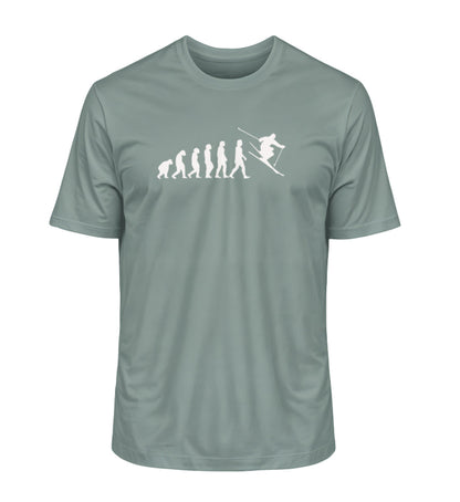 Ski Evolution - Unisex Premium Organic T-Shirt - Bergliebe Store