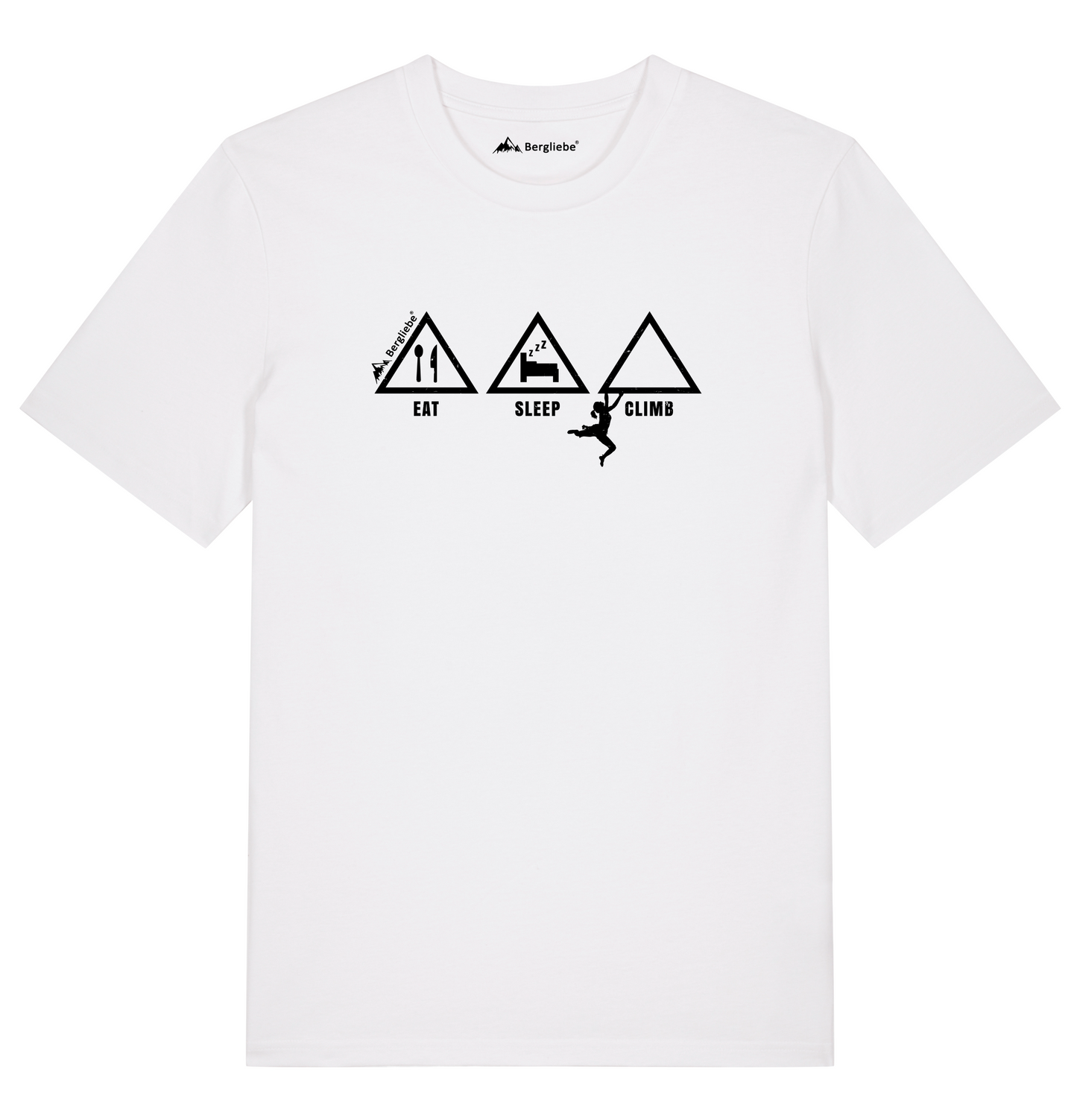 Bergliebe® Eat Sleep Climb Unisex Premium Organic T-Shirt