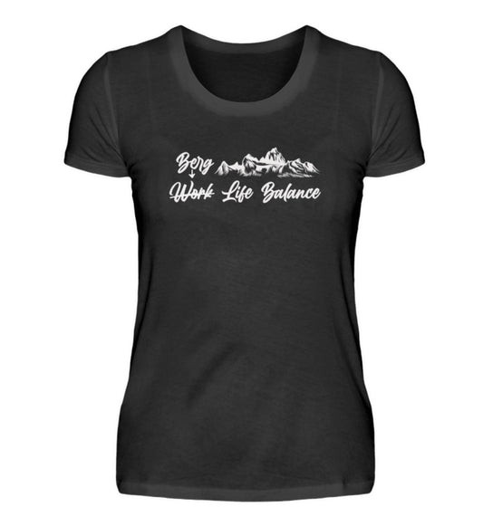 Berg Life Balance - Damen Premium Shirt - Bergliebe Store