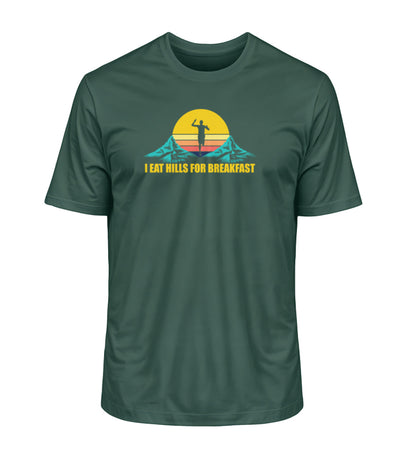 Trailrun Eat hills for breakfast - Unisex Premium Organic T-Shirt - Bergliebe Store