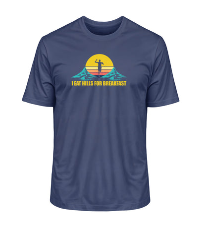 Trailrun Eat hills for breakfast - Unisex Premium Organic T-Shirt - Bergliebe Store