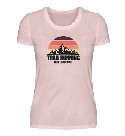 Trail Running - Damen Premium T-Shirt - Bergliebe Store