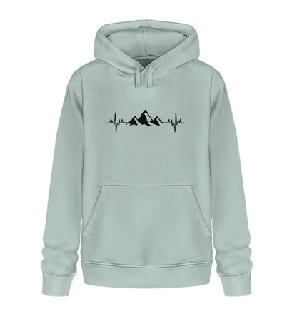 Berg Herzschlag - Unisex Premium Organic Hoodie - Bergliebe Store