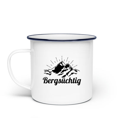 Bergsüchtig Emaille Tasse - Bergliebe Store