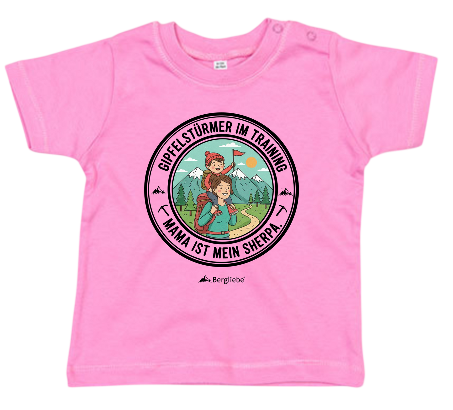 Bergliebe® Mama Sherpa Baby T-Shirt - Bergliebe Store