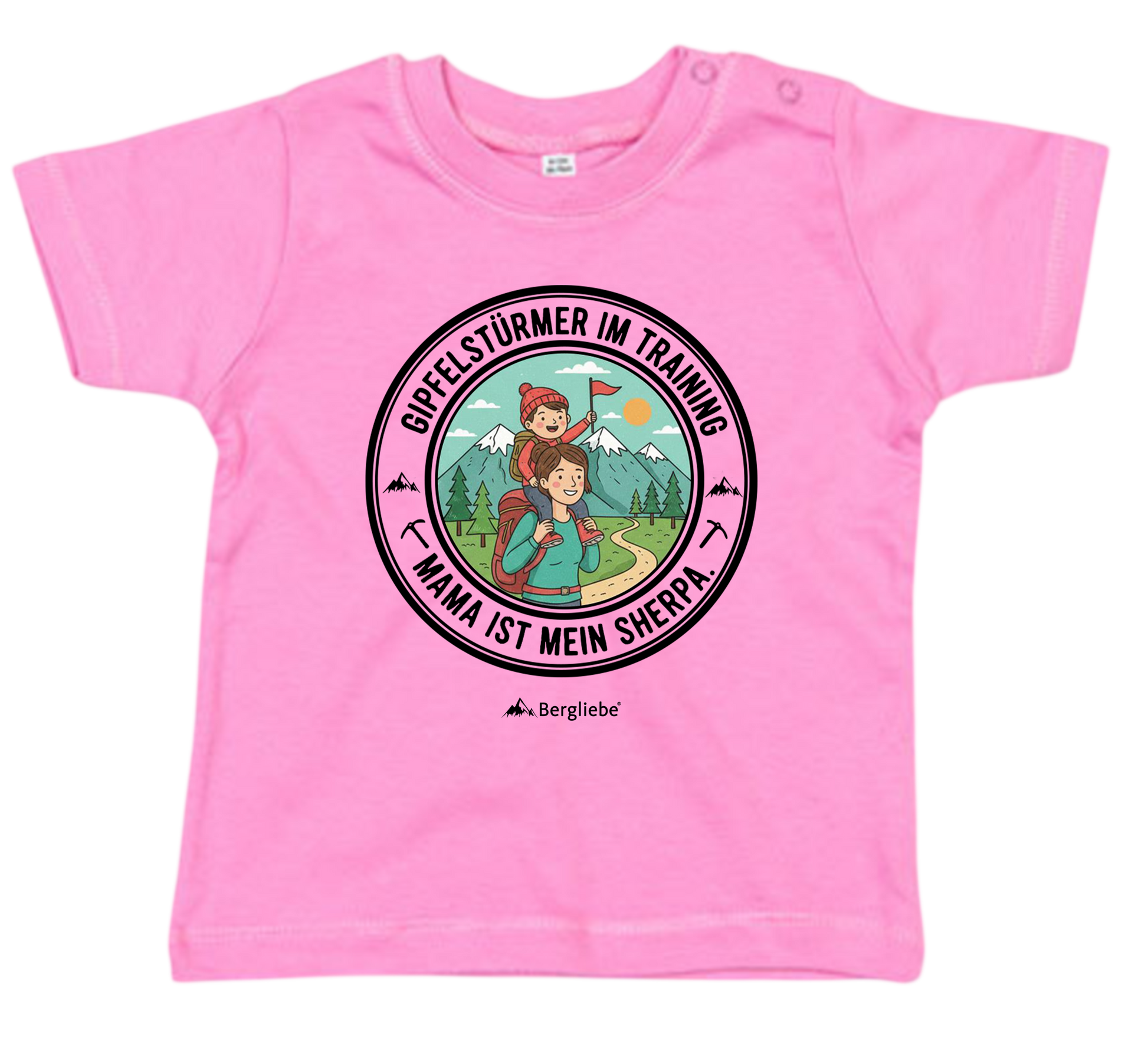 Bergliebe® Mama Sherpa Baby T-Shirt - Bergliebe Store