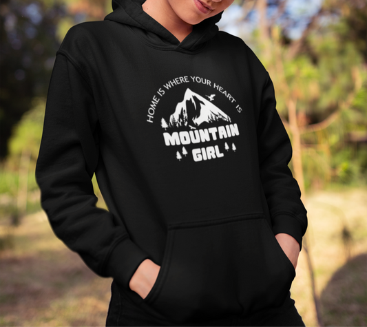 Mountain Girl - Unisex Premium Organic Hoodie - Bergliebe Store