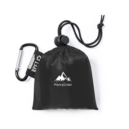 Bergliebe® Regenponcho mit Karabiner