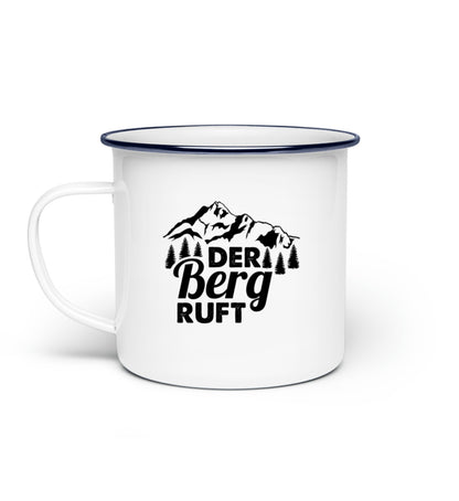 Der Berg ruft Emaille Tasse - Bergliebe Store
