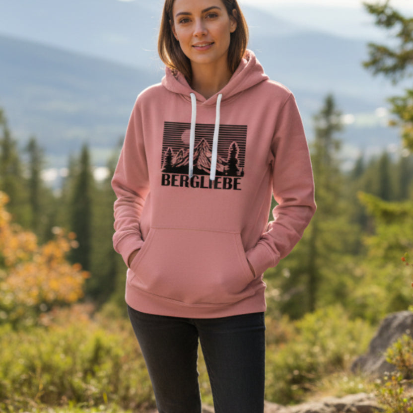 Bergliebe Mountain View - Unisex Premium Organic Hoodie
